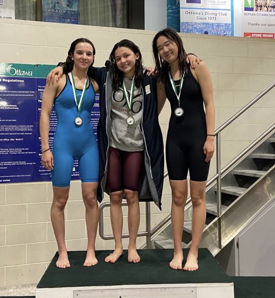 Gold for Claire in 200BR